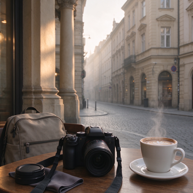 Early-Morning Quiet-Scene Portrait Photo Session